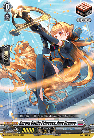 Aurora Battle Princess, Amy Orange - D-SS01/030EN