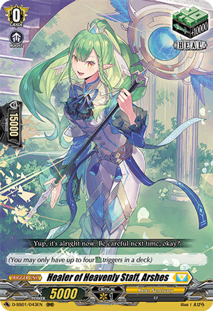 Healer of Heavenly Staff, Arshes - D-SS01/043EN