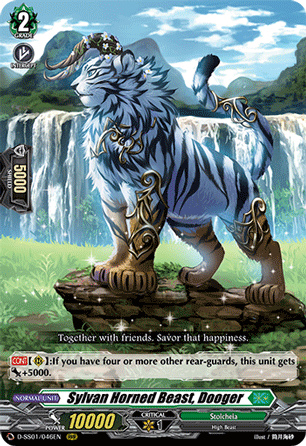 Sylvan Horned Beast, Dooger - D-SS01/046EN