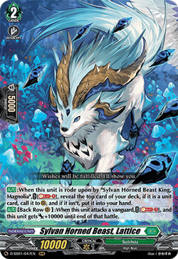 Sylvan Horned Beast, Lattice - D-SS01/047EN
