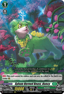Sylvan Horned Beast, Koocy - D-SS01/048EN