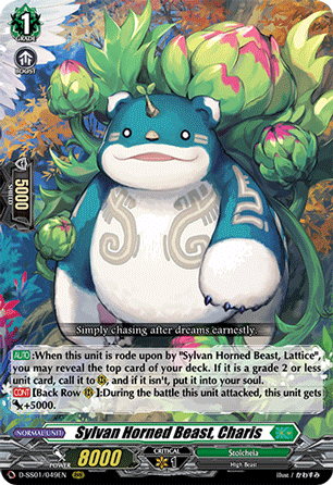 Sylvan Horned Beast, Charis - D-SS01/049EN