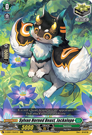 Sylvan Horned Beast, Jackalope - D-SS01/052EN