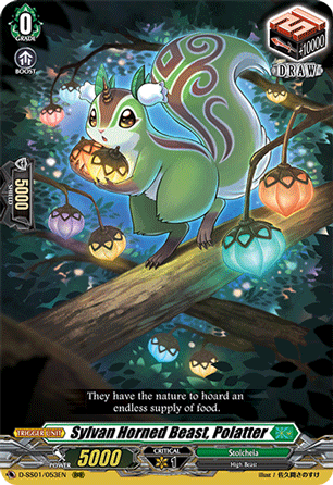 Sylvan Horned Beast, Polatter - D-SS01/053EN