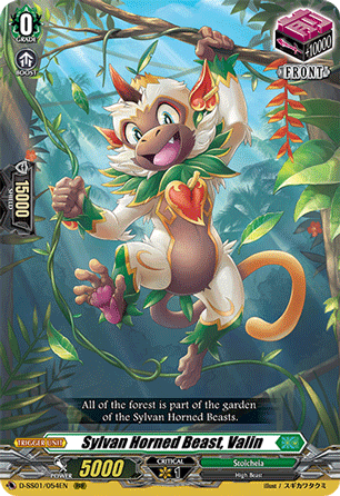 Sylvan Horned Beast, Valin - D-SS01/054EN