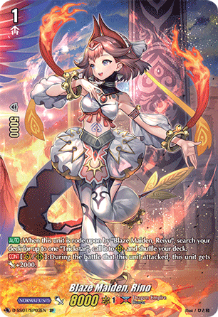Blaze Maiden, Rino (SP) - D-SS01/SP03EN