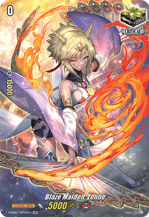 Blaze Maiden, Zonne (SP) - D-SS01/SP05EN