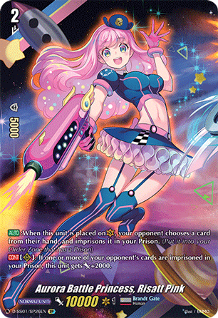Aurora Battle Princess, Risatt Pink (SP) - D-SS01/SP26EN