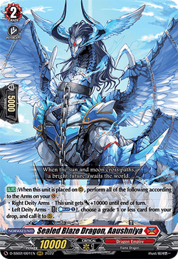 Sealed Blaze Dragon, Aaushniya - D-SS02/001EN