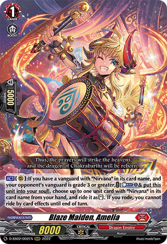 Blaze Maiden, Amelia - D-SS02/002EN