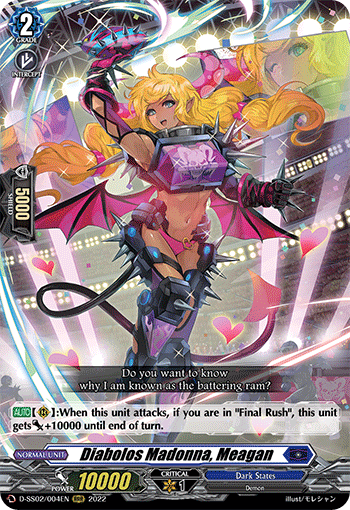 Diabolos Madonna, Meagan - D-SS02/004EN