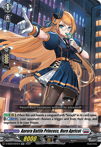 Aurora Battle Princess, Horn Apricot - D-SS02/024EN