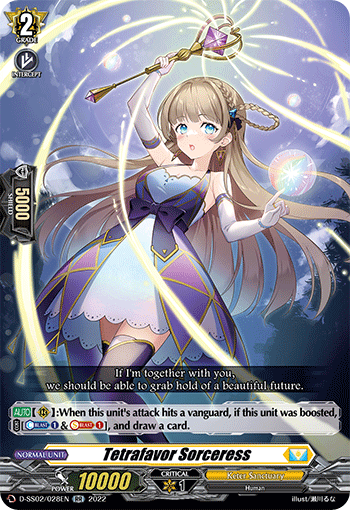 Tetrafavor Sorceress - D-SS02/028EN