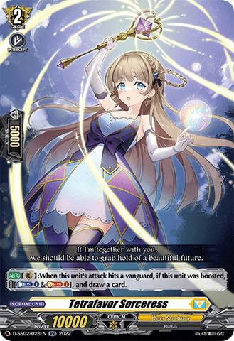 Tetrafavor Sorceress - D-SS02/028EN