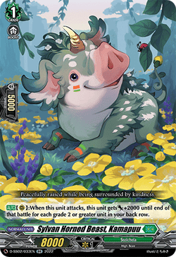 Sylvan Horned Beast, Kamapuu - D-SS02/033EN