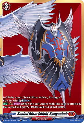 Sealed Blaze Shield, Swayanbuh (BSR) - D-SS02/BSR02EN