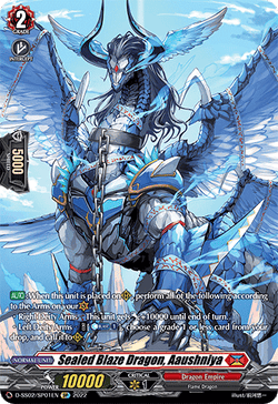 Sealed Blaze Dragon, Aaushniya (SP) - D-SS02/SP01EN