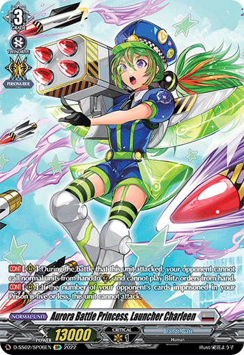 Aurora Battle Princess, Launcher Charleen (SP) - D-SS02/SP06EN