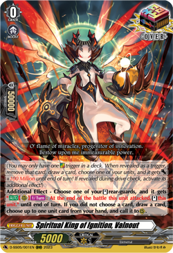 Spiritual King of Ignition, Valnout - D-SS05/001EN