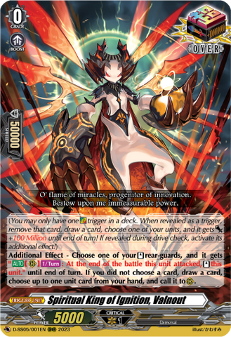 Spiritual King of Ignition, Valnout - D-SS05/001EN