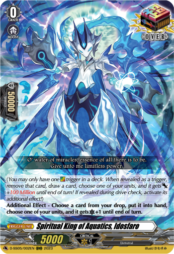 Spiritual King of Aquatics, Idosfaro - D-SS05/002EN