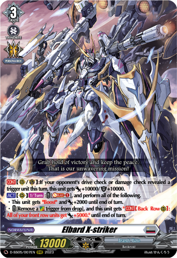Elbard X-striker - D-SS05/007EN