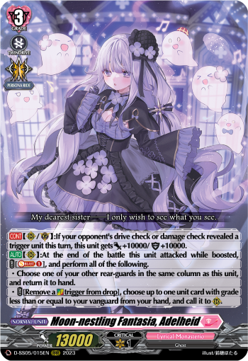 Moon-nestling Fantasia, Adelheid - D-SS05/015EN