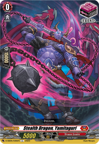 Stealth Dragon, Yamitaguri - D-SS05/035EN
