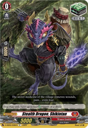 Stealth Dragon, Shikintan - D-SS05/036EN