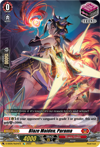 Blaze Maiden, Parama (Re) - D-SS05/Re04EN