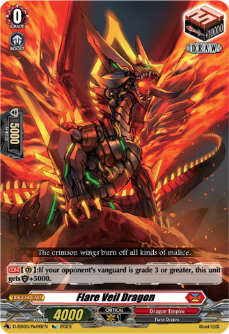 Flare Veil Dragon (Re) - D-SS05/Re06EN