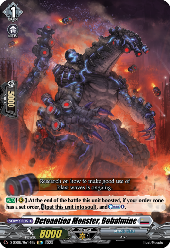 Detonation Monster, Bobalmine (Re) - D-SS05/Re14EN