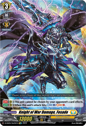 Knight of War Damage, Fosado (Re) - D-SS05/Re20EN