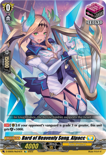 Bard of Heavenly Song, Alpacc (Re) - D-SS05/Re24EN