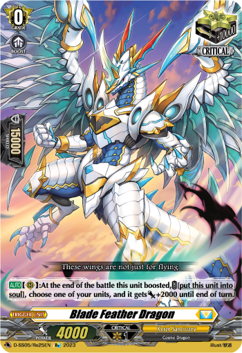 Blade Feather Dragon (Re) - D-SS05/Re25EN