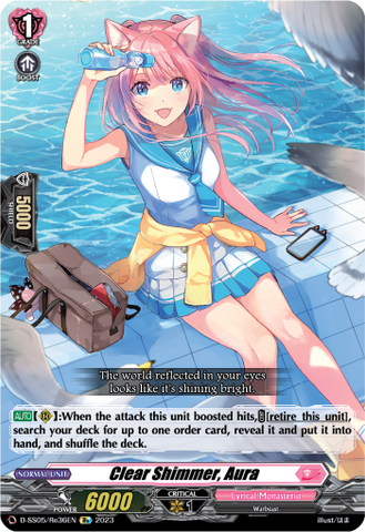 Clear Shimmer, Aura (Re) - D-SS05/Re36EN