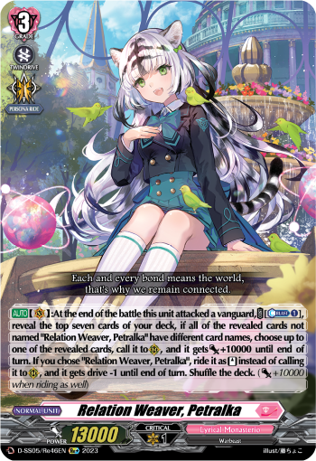 Relation Weaver, Petralka (Re) - D-SS05/Re46EN