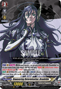 Unwavering Determination, Brunhilde - D-TB02/001EN