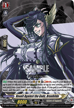 Revolt Against the Gods, Brunhilde - D-TB02/002EN