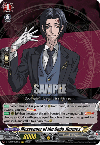 Messenger of the Gods, Hermes - D-TB02/008EN