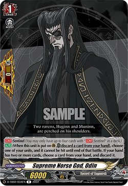 Supreme Norse God, Odin - D-TB02/034EN