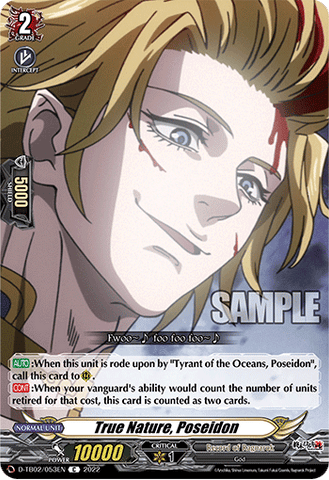 True Nature, Poseidon - D-TB02/053EN