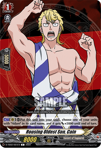 Rousing Oldest Son, Cain - D-TB02/061EN