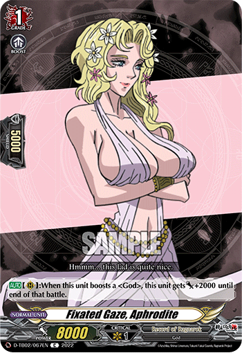 Fixated Gaze, Aphrodite - D-TB02/067EN