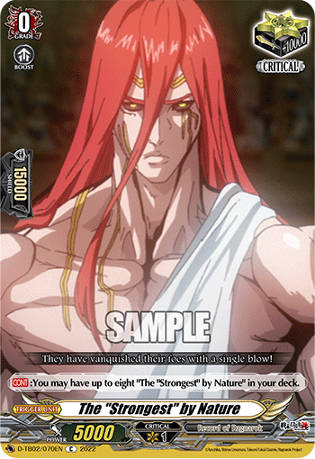The "Strongest" by Nature - D-TB02/070EN