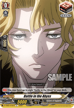 Battle in the Abyss - D-TB02/072EN