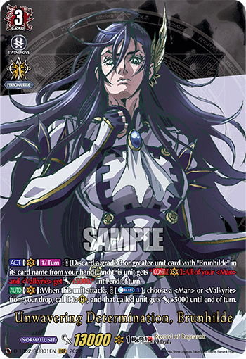 Unwavering Determination, Brunhilde (RGR) - D-TB02/RGR01EN