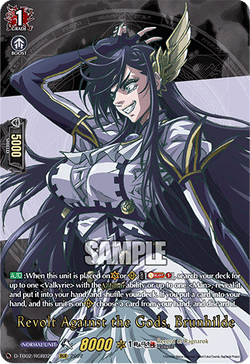 Revolt Against the Gods, Brunhilde (RGR) - D-TB02/RGR02EN