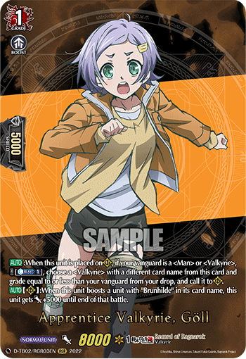 Apprentice Valkyrie, Göll (RGR) - D-TB02/RGR03EN