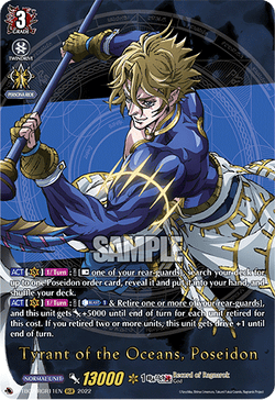 Tyrant of the Oceans, Poseidon (RGR) - D-TB02/RGR11EN